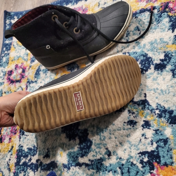 Sperry duck boots sz 9 - Picture 4 of 5
